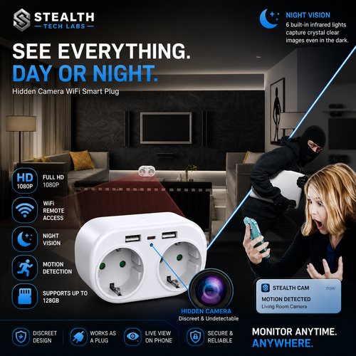 HIDDEN SOCKET CAMERA
