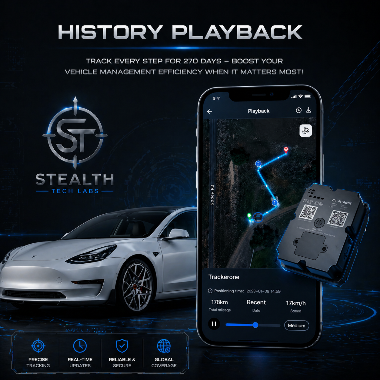 MAGNETIC GPS TRACKER
