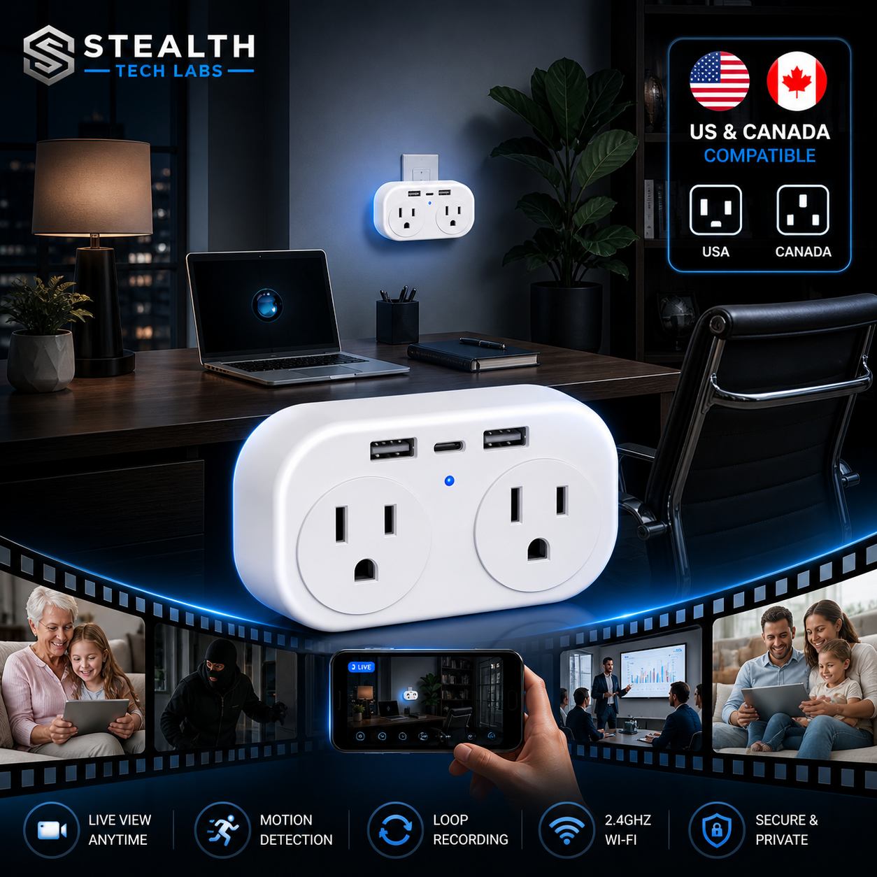 HIDDEN SOCKET CAMERA
