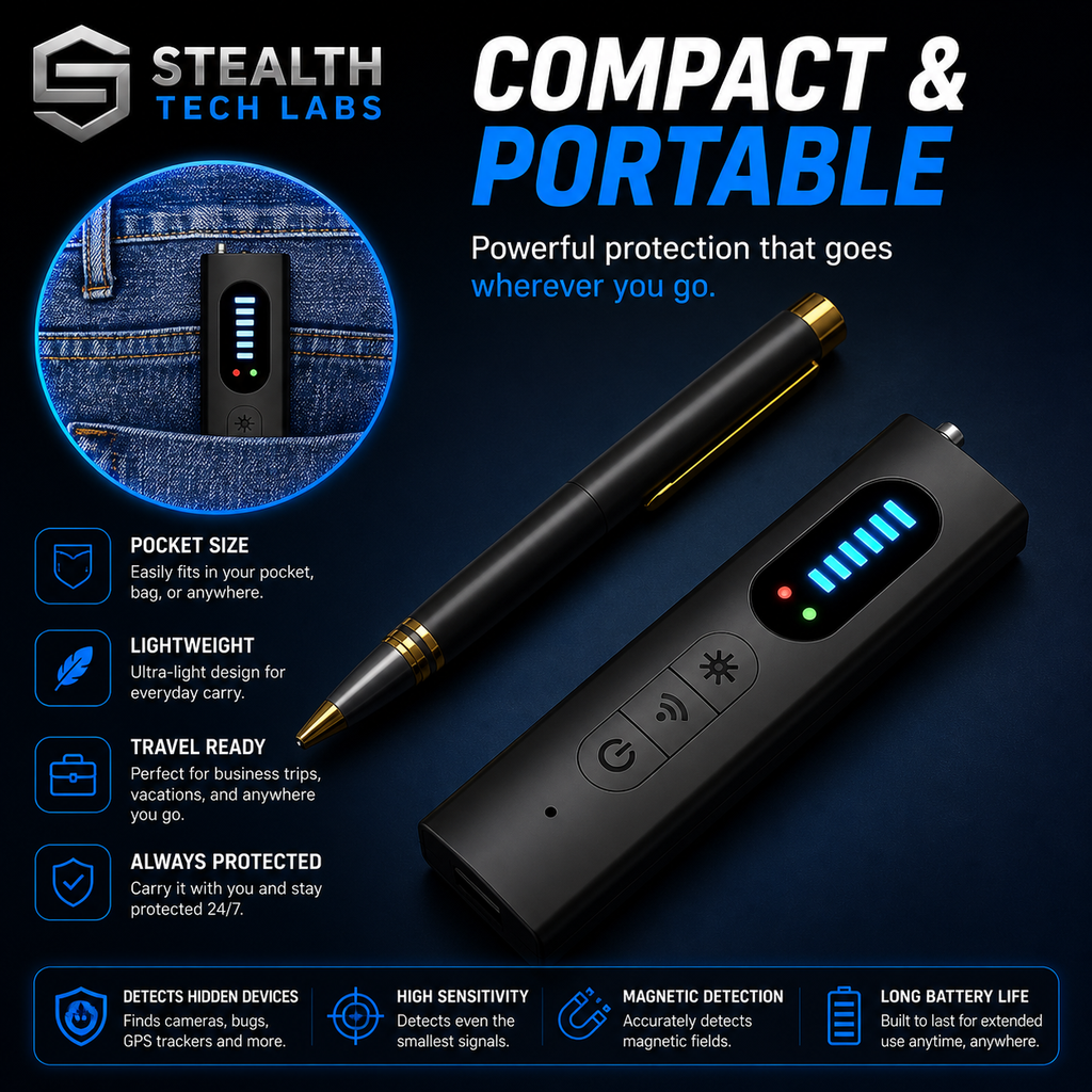 360° RF WIRELESS SIGNAL DETECTOR